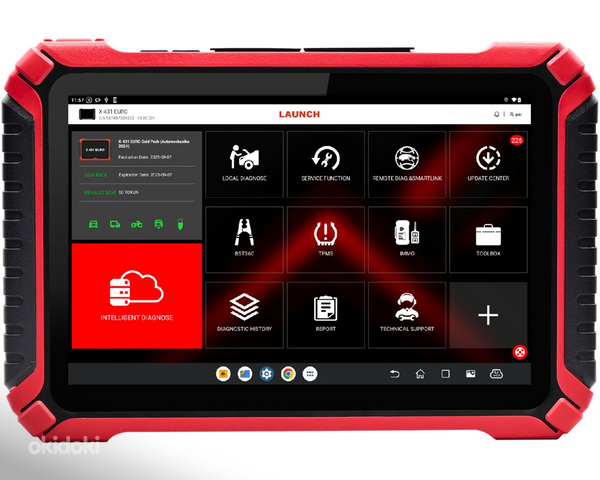 Новый официальный LAUNCH X-431 EURO