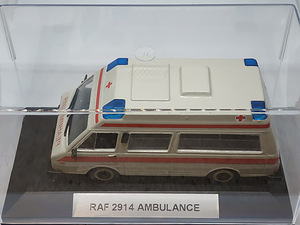 Mudelauto RAF 2914 Reanimobiil. Haruldane. 1:43. (6 foto / 6)