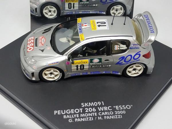 Peugeot 206 WRC Esso - Rallye Monte-Carlo 2000 - Ixo 1/43 - Occasion