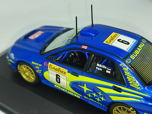 Субару импреза WRC. Мяртин / Парк. IXO. 1:43 (6 фото из 8)