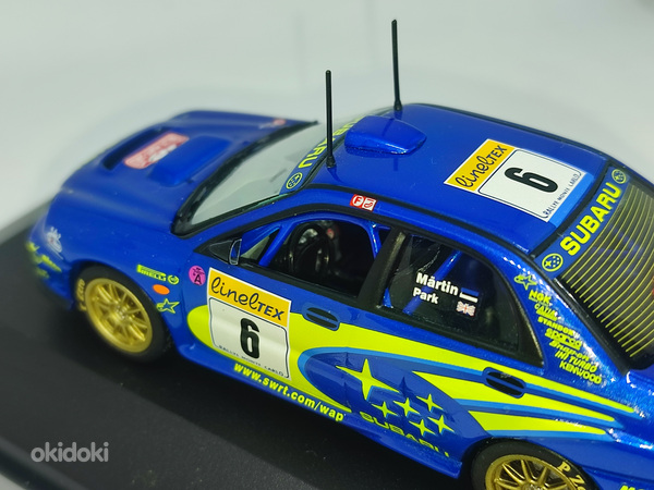 Subaru Impreza #6 WRC. Monte Carlo. Märtin. IXO RAM002 (foto #3)