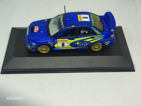 Subaru Impreza #6 WRC. Monte Carlo. Märtin. IXO RAM002 (foto #4)