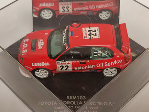 Toyota Corolla WRC San Remo. Märtin. 1:43. SKID SKM103 (4 foto / 8)