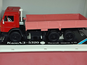KAMAZ 5320 plastkarbis. Elekon. USSR. 1:43 (2 foto / 5)