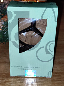 Mercedes kapoti ornament. Gloss black. Uus (2 foto / 4)