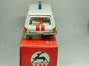 Mudelauto VOLGA GAZ 24-02 kiirabi. Karbiga.1988a. USSR. 1:43 (6 foto / 7)