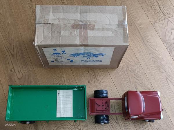 Игрушечный грузовик ЗИЛ с прицепом. 1994. В родной коробке! (фото #9)
