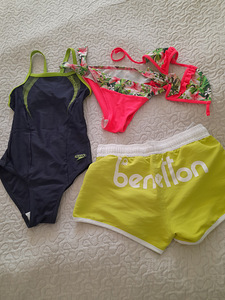 Купальники: Benetton, Speedo, ...