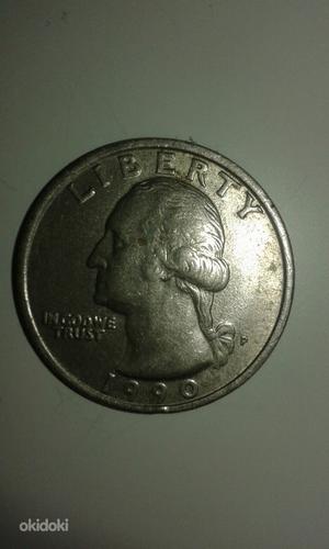 Четверть доллара 1990 (фото #2)