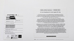 MacBook Air, roosa kuld, 2020, 13-inch M1 8GB 256GB SSD (5 foto / 5)