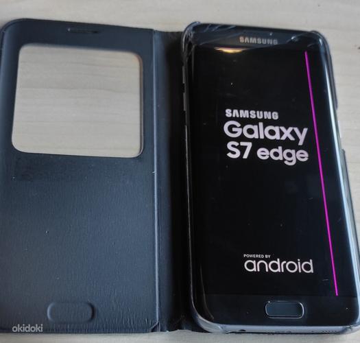 Samasung Galaxy S7 Edge + original S-cover (фото #2)