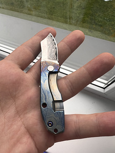 Titanium / damask custom nuga (2 foto / 6)