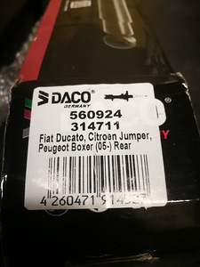 Daco Amortisaator (DUCATO/JUMPER/BOXER) (5 foto / 6)