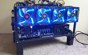 Криптографический майнер 6gpu 265mh 750w (2 фото из 6)
