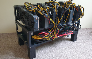 Криптографический майнер 6gpu 265mh 750w (3 фото из 6)