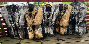 Stiilne Silver Fox vest naistele, suurus M (10 foto / 10)