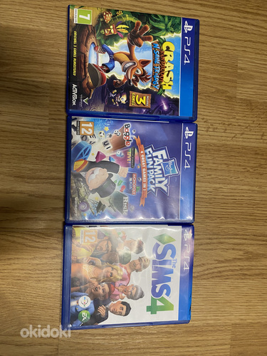 PS4 mängud, Crash, Sims, Monopoly (foto #1)