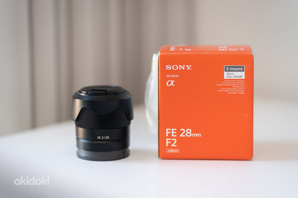Sony FE 28mm F2 объектив (фото #1)