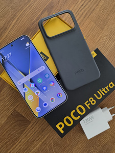 Xiaomi Poco F8 Ultra 12/256GB Blue Ostutsekk , garantii (2 foto / 2)