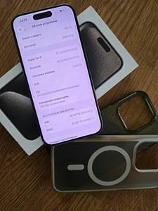 iPhone 15 Pro 128GB Natural heas seisukorras (1 foto / 2)