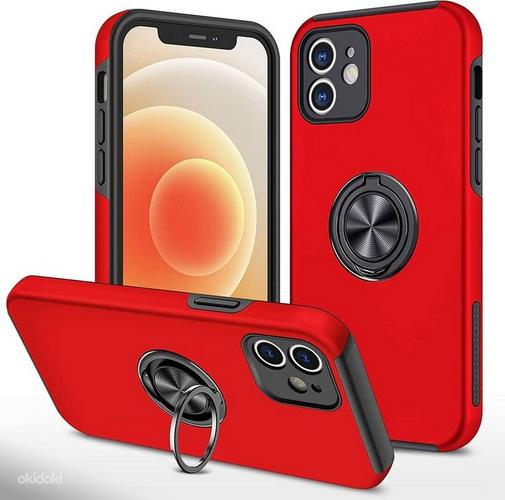 Uus punane kaitsekorpus iphone 11le (foto #1)