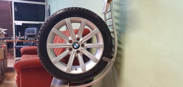 BMW 18" оригинальные диски 245/45 R18 Nokian с шипов.шинами (фото #1)