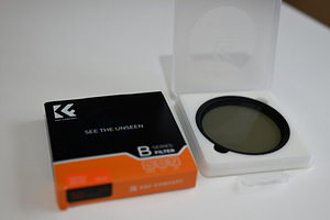 K&F Concept ND2-ND400 Muudetav neutraalne filter (1 foto / 2)