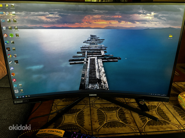 Gaming Monitor Samsung Odyssey 27” 1440p 240hz