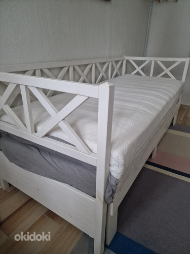 Lahtikäiv voodi 2 madratsiga 80(160) × 200 cm (foto #3)