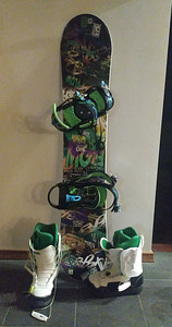 Lumelaud FLOW 140cm + sidemed + saapad (1 foto / 4)