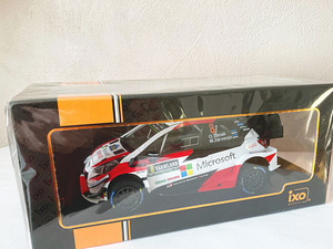 WRC Toyota Yaris O.Tänak/M.Järveoja mudelauto 1:18 (SUUR) (1 foto / 8)