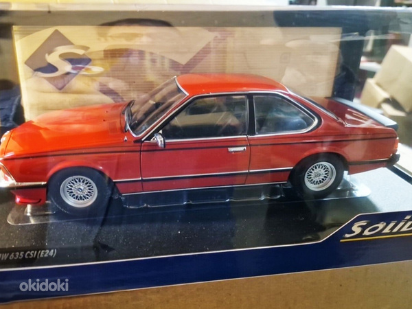 Модель автомобиля BMW E24 635 CSI 1:18 (фото #1)