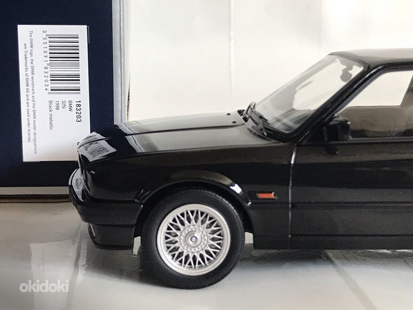 Модель автомобиля купе BMW E30 325I 1:18 (фото #6)