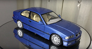 BMW E36 M3 mudelauto 1:18