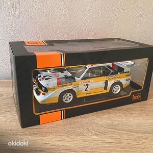 Audi Sport Quattro WRC mudelauto 1:18