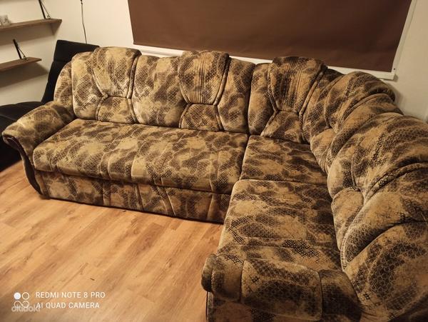 Раскладной угловой диван (фото #1)
