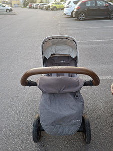 Nuna Mixx Next stroller set Granite + turvahäll koos aluse (5 foto / 7)