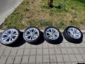 5x112 17” INCH GENUINE VOLKSWAGEN Alloy Wheels (9 foto / 10)