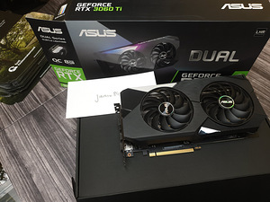 Müüa Asus Dual 3060Ti graafikakaart (3 foto / 3)