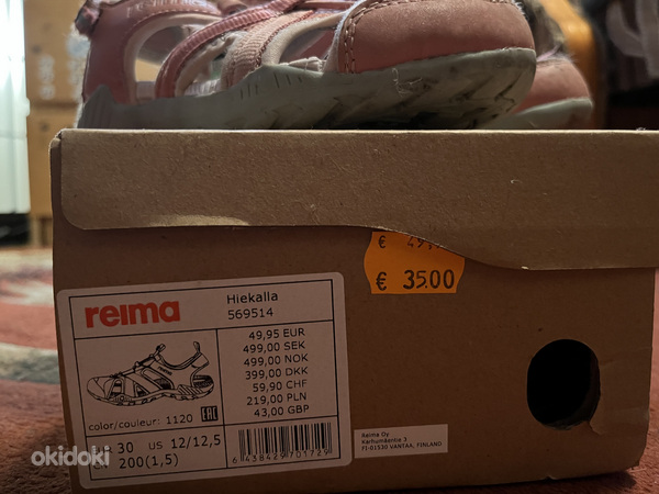 Reima sandaalid nr 30