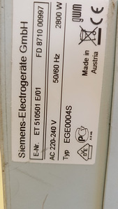 Siemens elektri grill (3 foto / 3)