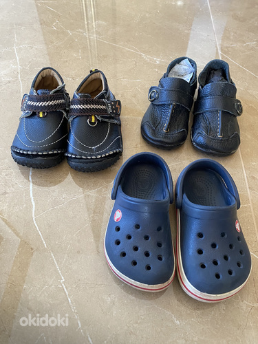 Три пары детской обуви,20-22 размер (foto #1)