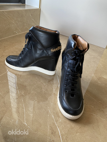 See by Chloe кожаная обувь, 40-41 размер