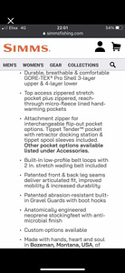 UUED! Simms G3 Guide kahlamispüksid / waders MS (5 foto / 5)
