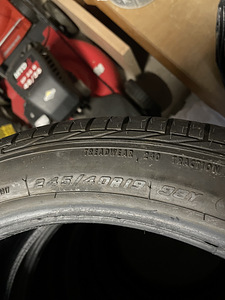 245/40/19 Goodyear Excellence suverehvid 6,5mm ja 7,5mm (4 foto / 9)