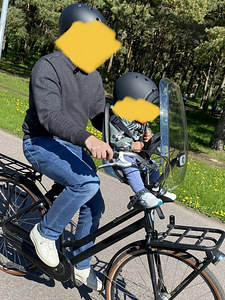 Thule Yepp Nexxt Mini (Aquamarine) ja Yepp Mini Windscreen (1 foto / 4)
