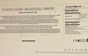 Apple iMac 24" (2021), M1 8C/7C, 8 GB, 256 GB SSD, 4.5K (6 foto / 6)