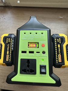Inverter OWJHE mobiilne elektrijaam Makita akudele (4 foto / 7)
