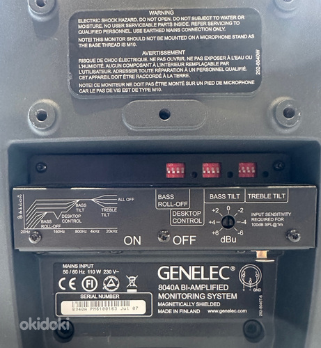 Monitorkõlar GENELEC 8040A (foto #4)