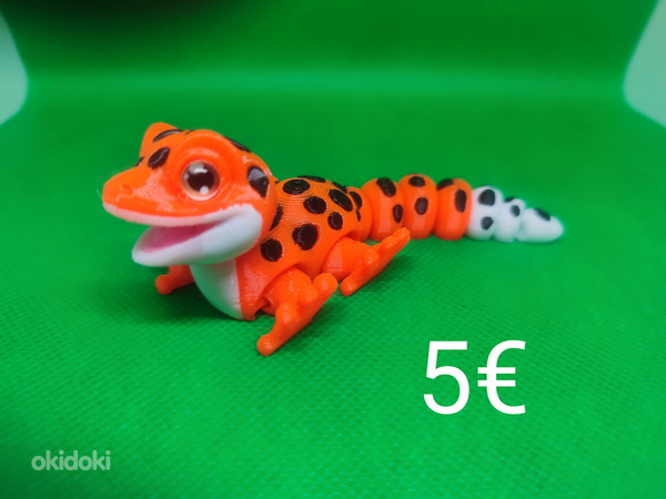 Suur valik 3D prinditud loomi.